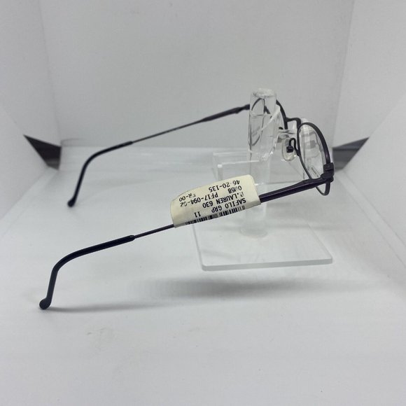 NWT Ralph Lauren RL630 0W6B Eyeglasses Stainless Steel Frame Purple 46-20-135 main image 4